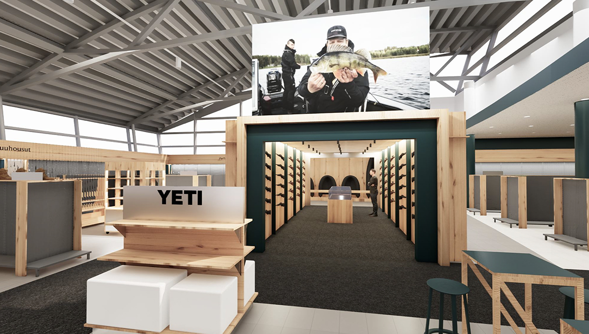 Ruoto Mega Store Espoo asehuone