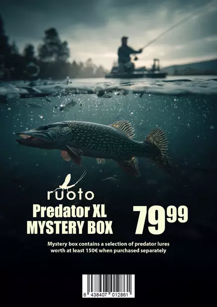 Ruoto Predator Lures Mystery Box XL - Viehelajitelmat - 6438407012861 - 2
