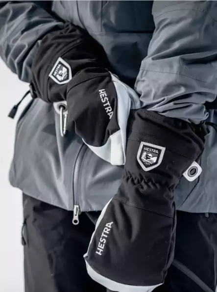 Hestra Army Leather Heli Ski Mitten - Käsineet - 7332540615073 - 3