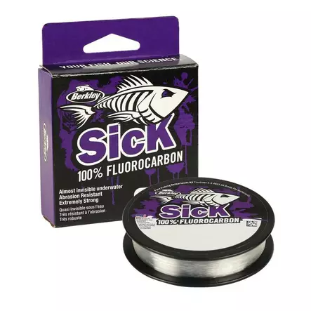 Berkley Sick Fluorocarbon Leader 50m - Perukemateriaalit (rullatavaraa) - 028632982709 - 1